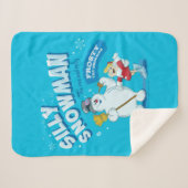 Frosty the Snowman™ | "Alberner Schneemann" Sherpadecke (Vorderseite (Horizontal))