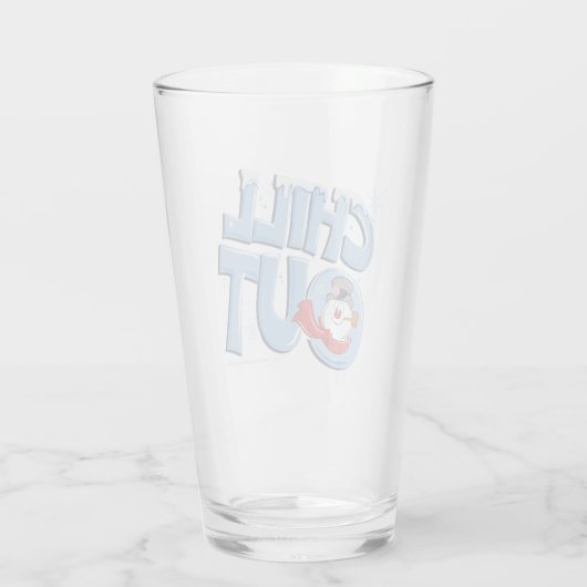 Frosty the Snowman™ | Auskühlen Glas (Rückseite)
