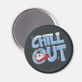 Frosty the Snowman™ | Auskühlen Magnet (Vorderseite/Rückseite)
