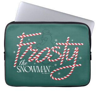 Frosty the Snowman Candy Cane Logo Laptopschutzhülle