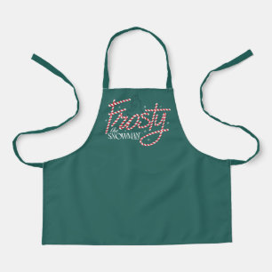 Frosty the Snowman Candy Cane Logo Schürze