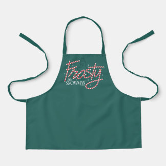 Frosty the Snowman Candy Cane Logo Schürze