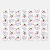 Frosty the Snowman™ | "Chill Out" Regenbogenfarben Geschenkpapier Set (Vorderseite 3)