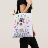 Frosty the Snowman™ | "Chill Out" Regenbogenfarben Tasche (Von Nahem)