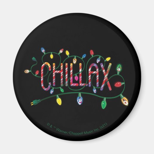 Frosty the Snowman™ | "Chillax" Magnet (Vorne)