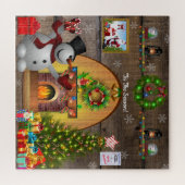 Frosty The Snowman Christmas Puzzle (Horizontal)