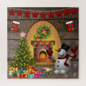 Frosty The Snowman Christmas Puzzle (Vertikal)