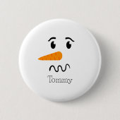 Frosty the Snowman Confuse Face Button (Vorderseite)