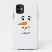 Frosty the Snowman Confuse Face Case-Mate iPhone Hülle (Rückseite)