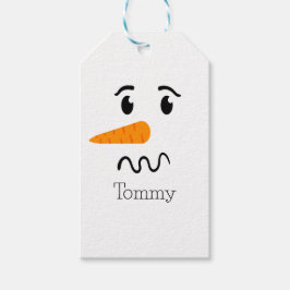 Frosty the Snowman Confuse Face Geschenkanhänger