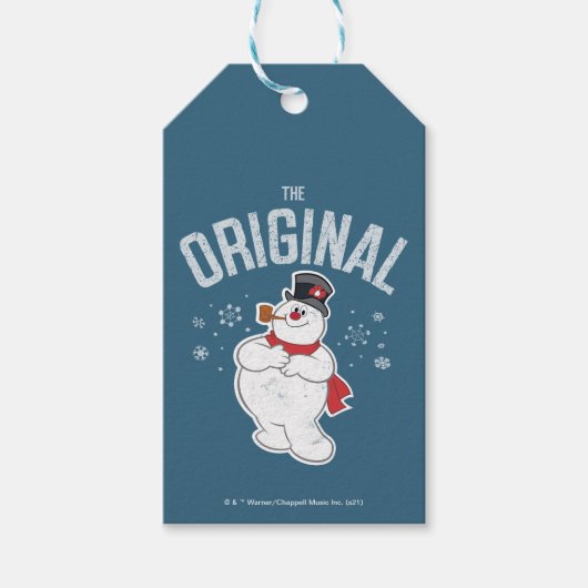 Frosty the Snowman™ | Das Original Geschenkanhänger (Vorderseite)