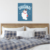 Frosty the Snowman™ | Das Original Leinwanddruck (Insitu (Schlafzimmer))