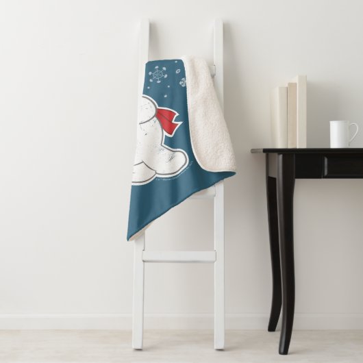 Frosty the Snowman™ | Das Original Sherpadecke (Beispiel)