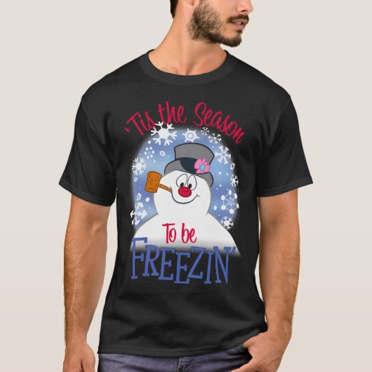 Frosty the Snowman 'Dies ist die Jahreszeit für Fr T-Shirt (Vorderseite)