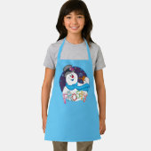 Frosty the Snowman™ | Farbige Candy Cane Name Schürze (Insitu)