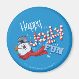 Frosty the Snowman™ Fröhlicher Jolly-Spaß Magnet