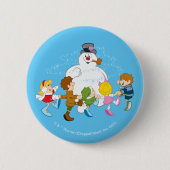 Frosty the Snowman™ | Frosty & Children Playing Button (Vorderseite)