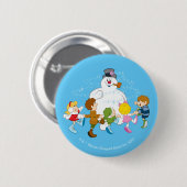 Frosty the Snowman™ | Frosty & Children Playing Button (Vorne & Hinten)