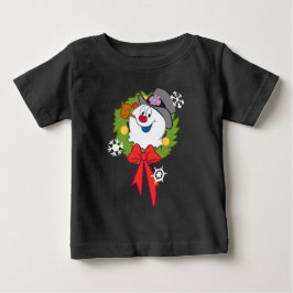 Frosty the Snowman™ | Frosty Holiday Wreath Baby T-shirt