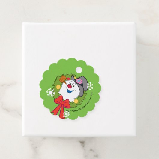Frosty the Snowman™ | Frosty Holiday Wreath Geschenkanhänger (Beispiel)