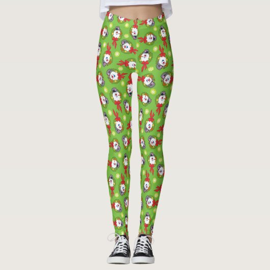 Frosty the Snowman™ | Frosty Holiday Wreath Leggings (Vorderseite)