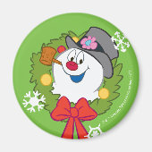Frosty the Snowman™ | Frosty Holiday Wreath Magnet (Vorne)