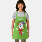 Frosty the Snowman™ | Frosty Holiday Wreath Schürze (Insitu)