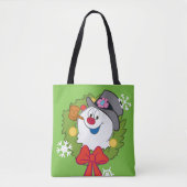 Frosty the Snowman™ | Frosty Holiday Wreath Tasche (Vorderseite)