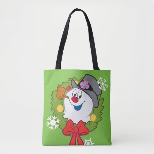 Frosty the Snowman™ | Frosty Holiday Wreath Tasche (Vorderseite)