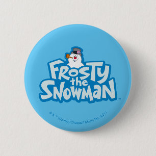 Frosty the Snowman™   Gestrickte Logos Button