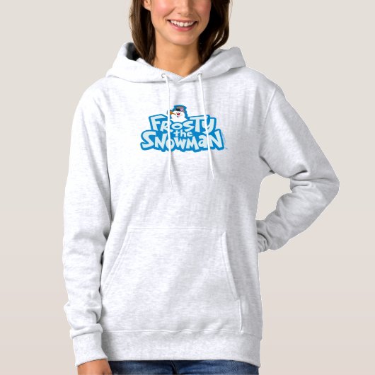 Frosty the Snowman™ | Gestrickte Logos Hoodie (Vorderseite)