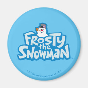 Frosty the Snowman™   Gestrickte Logos Magnet