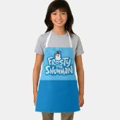 Frosty the Snowman™ | Gestrickte Logos Schürze (Insitu)