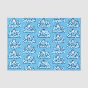 Frosty the Snowman™   Gestrickte Logos Seidenpapier