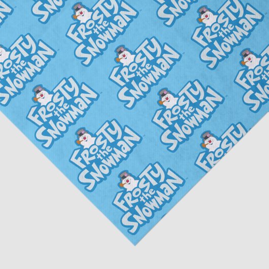 Frosty the Snowman™ | Gestrickte Logos Seidenpapier (Ausschnitt)