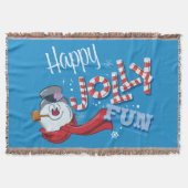 Frosty the Snowman™ | Happy Jolly Fun Decke (Vorderseite)