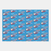 Frosty the Snowman™ | Happy Jolly Fun Geschenkpapier Set (Vorderseite 3)