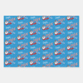 Frosty the Snowman™ | Happy Jolly Fun Geschenkpapier Set (Vorderseite 2)