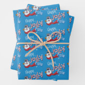 Frosty the Snowman™ | Happy Jolly Fun Geschenkpapier Set (Beispiel)