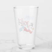Frosty the Snowman™ | Happy Jolly Fun Glas (Rückseite)