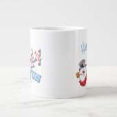 Frosty the Snowman™ | Happy Jolly Fun Jumbo-Tasse (Vorderseite)