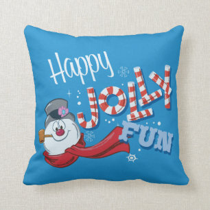 Frosty the Snowman™   Happy Jolly Fun Kissen