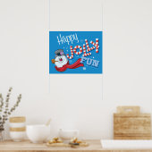 Frosty the Snowman™ | Happy Jolly Fun Poster (Küche)