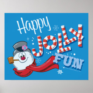 Frosty the Snowman™ Happy Jolly Fun Poster