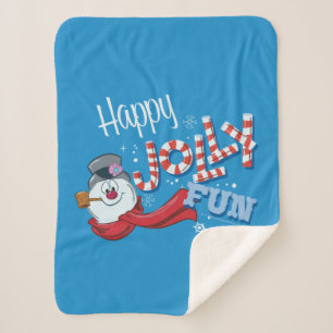 Frosty the Snowman™   Happy Jolly Fun Sherpadecke