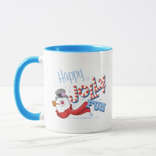 Frosty the Snowman™ | Happy Jolly Fun Tasse (Links)