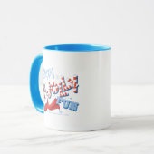 Frosty the Snowman™ | Happy Jolly Fun Tasse (Vorderseite Links)