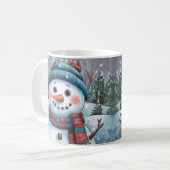 Frosty the Snowman Holiday Tasse (Vorderseite Links)