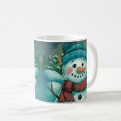 Frosty the Snowman Holiday Tasse (VorderseiteRechts)