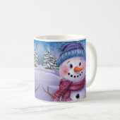 Frosty the Snowman Holiday Tasse (VorderseiteRechts)